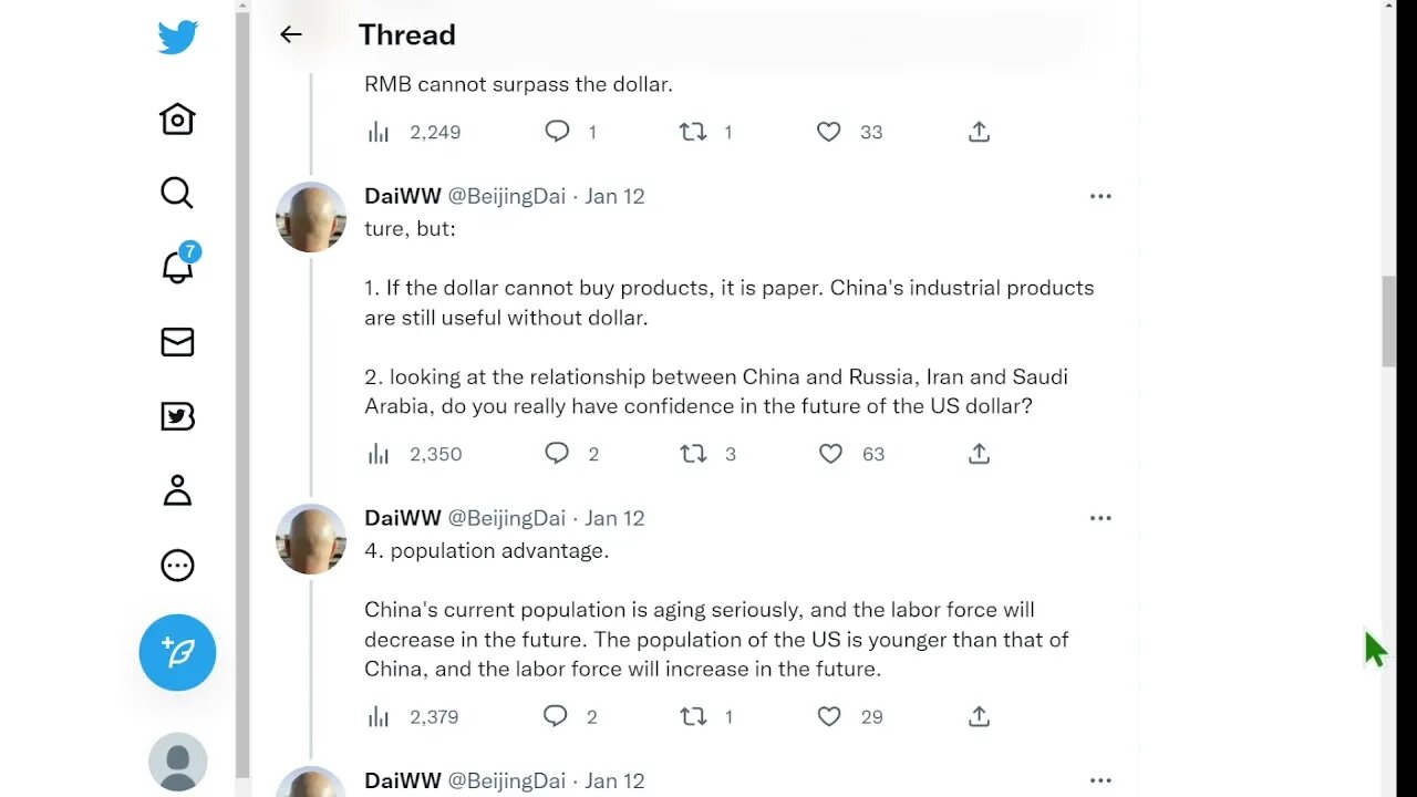 哈佛大學教授約瑟夫·奈 (Joseph Nye) 撰寫中美關係文章，列舉美國的“五大優勢”