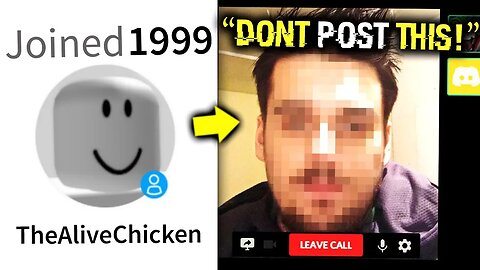Time Traveler Forgot To Turn Off FACE Cam.. (Roblox)
