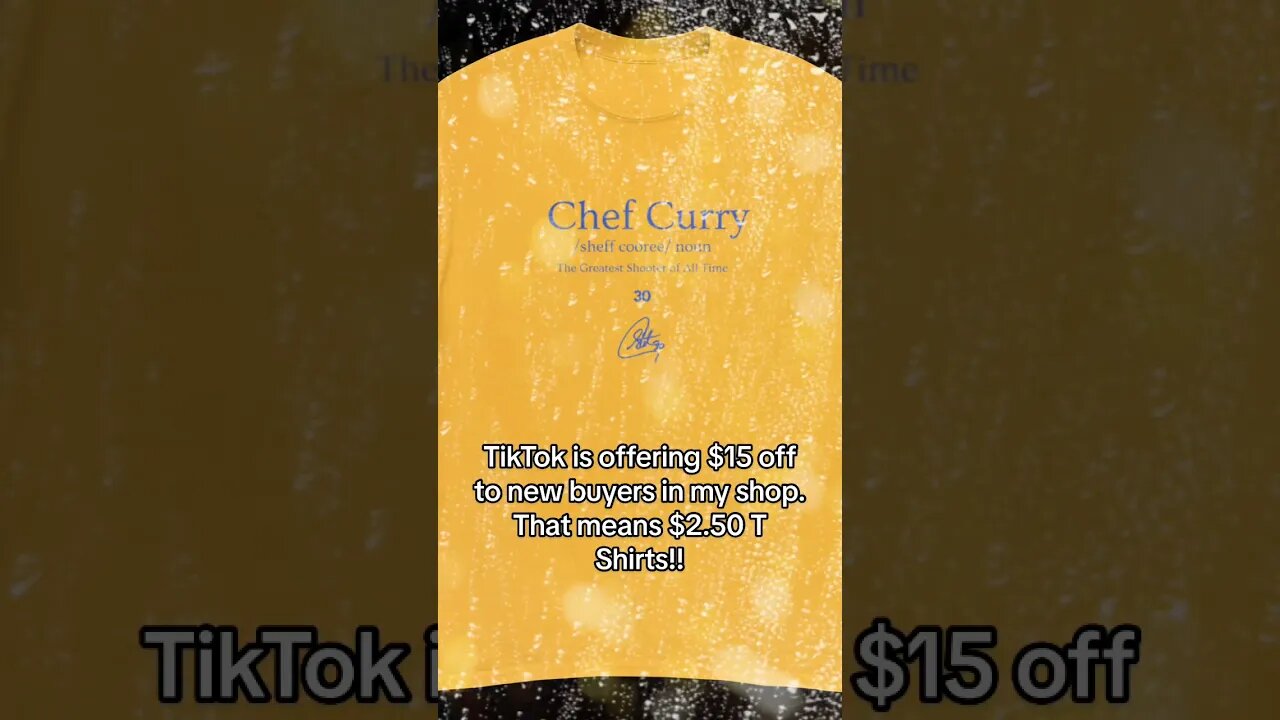 $2.50 Sports T-Shirt on TikTok Shop!