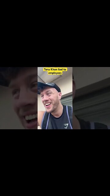 TONY KHAN LIED TO WILL OSPREY!!!