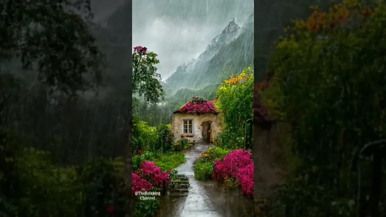 Sleep Better Tonight with Soothing Rain Sounds #Shorts #Short #ShortsVideo #Rain #RainSounds