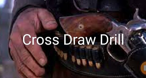 cross draw pistol exercise