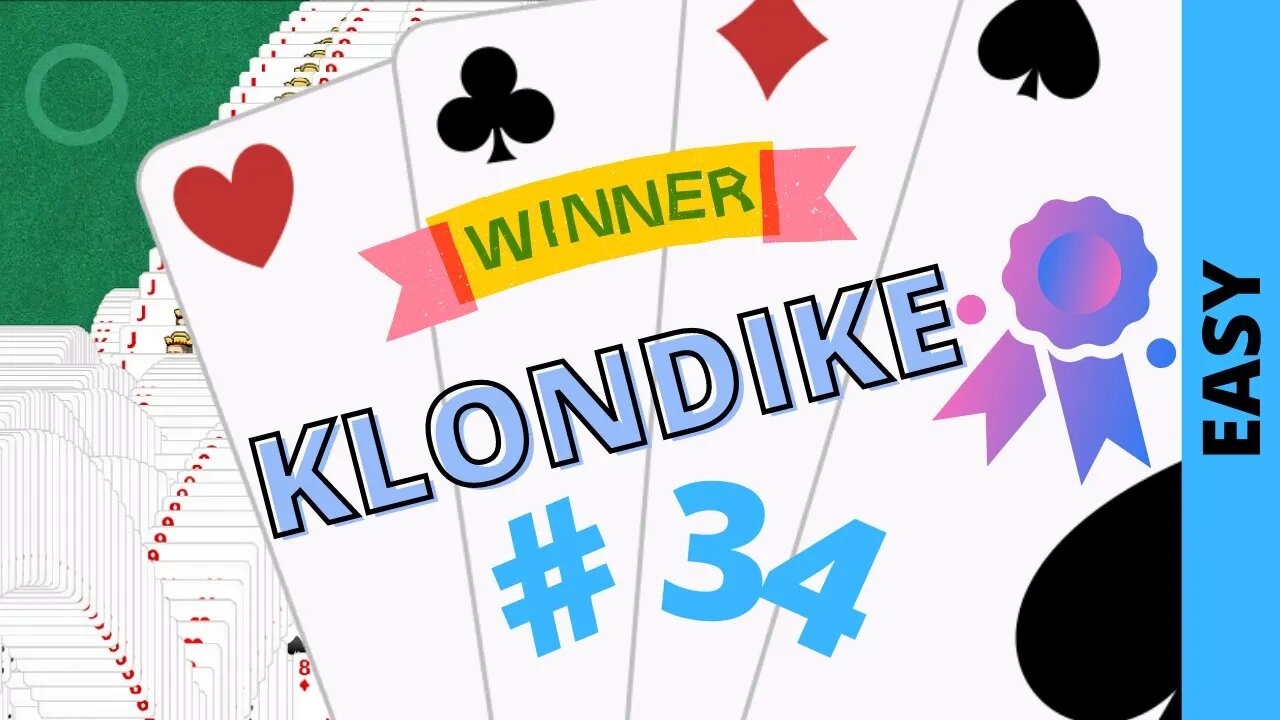 Microsoft Solitaire Collection - Klondike - EASY Level - # 34