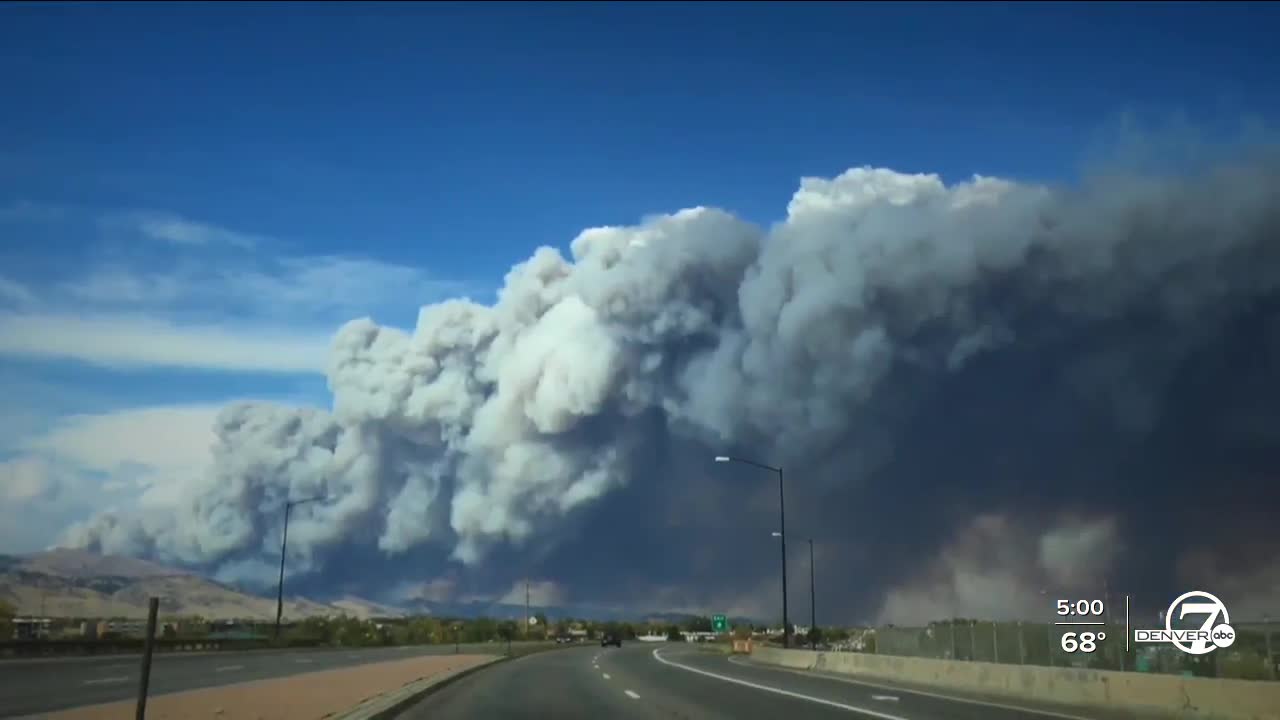 Evacuations, road closures as wildfires rage across the Front Range