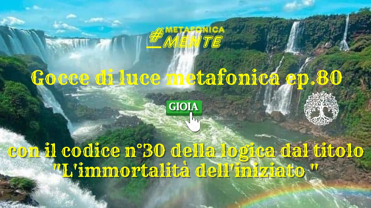 Gocce p.80| Codice 30: l'immortalità dell'iniziato| Sorprendenti conferme sull'origine del virus
