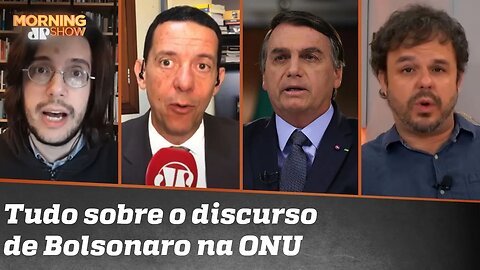Adrilles, Joel e Zé Maria analisam discurso de Bolsonaro na ONU