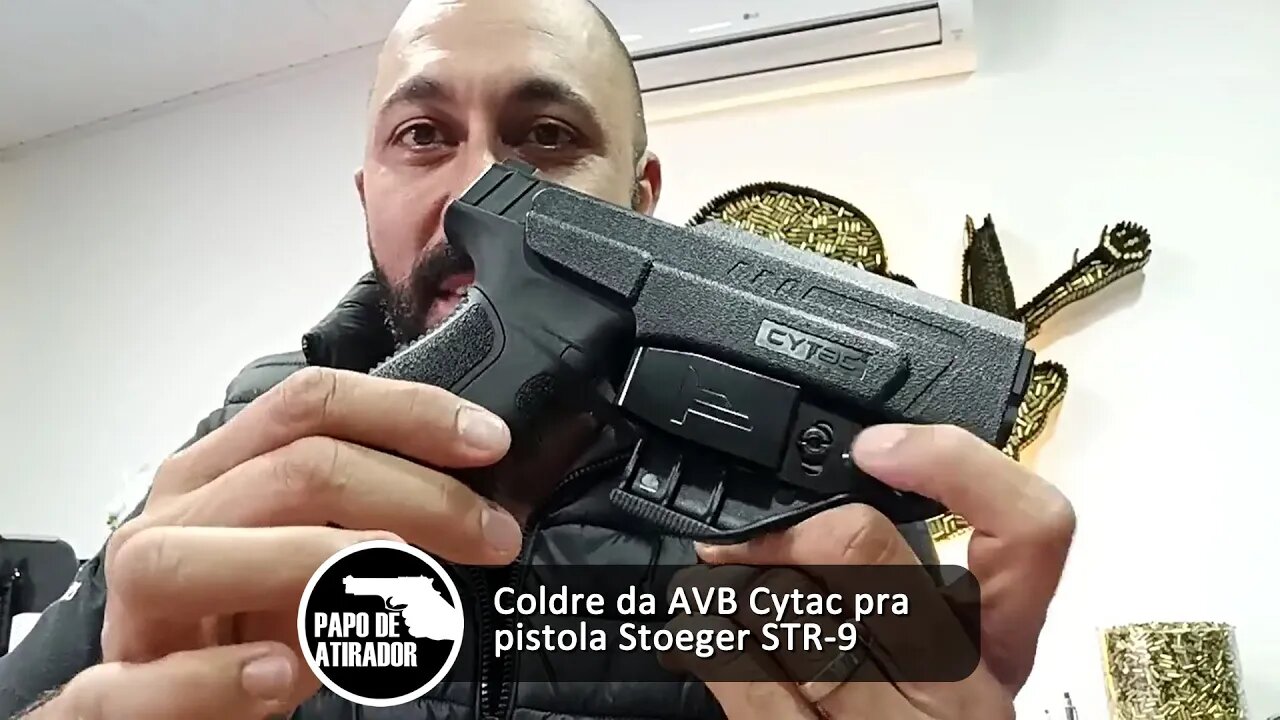 Coldre velado da AVB pra Stoeger STR-9