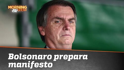 Jair Bolsonaro prepara manifesto para combater fama de radical