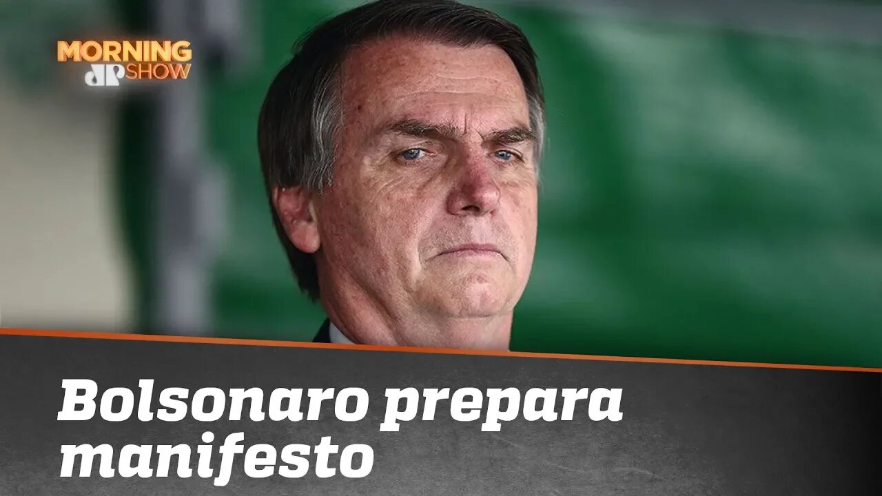 Jair Bolsonaro prepara manifesto para combater fama de radical