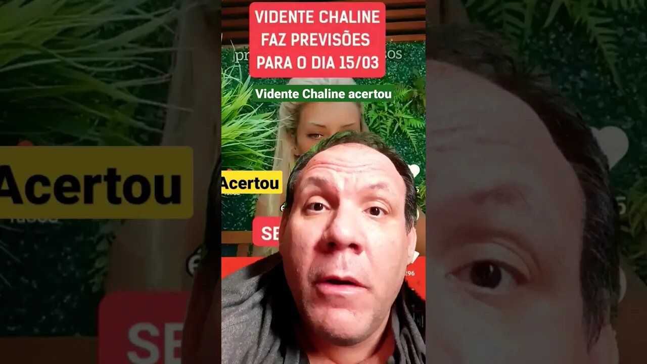 Vidente Chaline acerta previsão do dia 15/03 e pessoas confirmam com comentários em canal