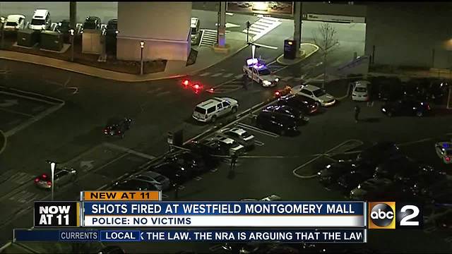 Shots fired at Westfield Montgomery Mall