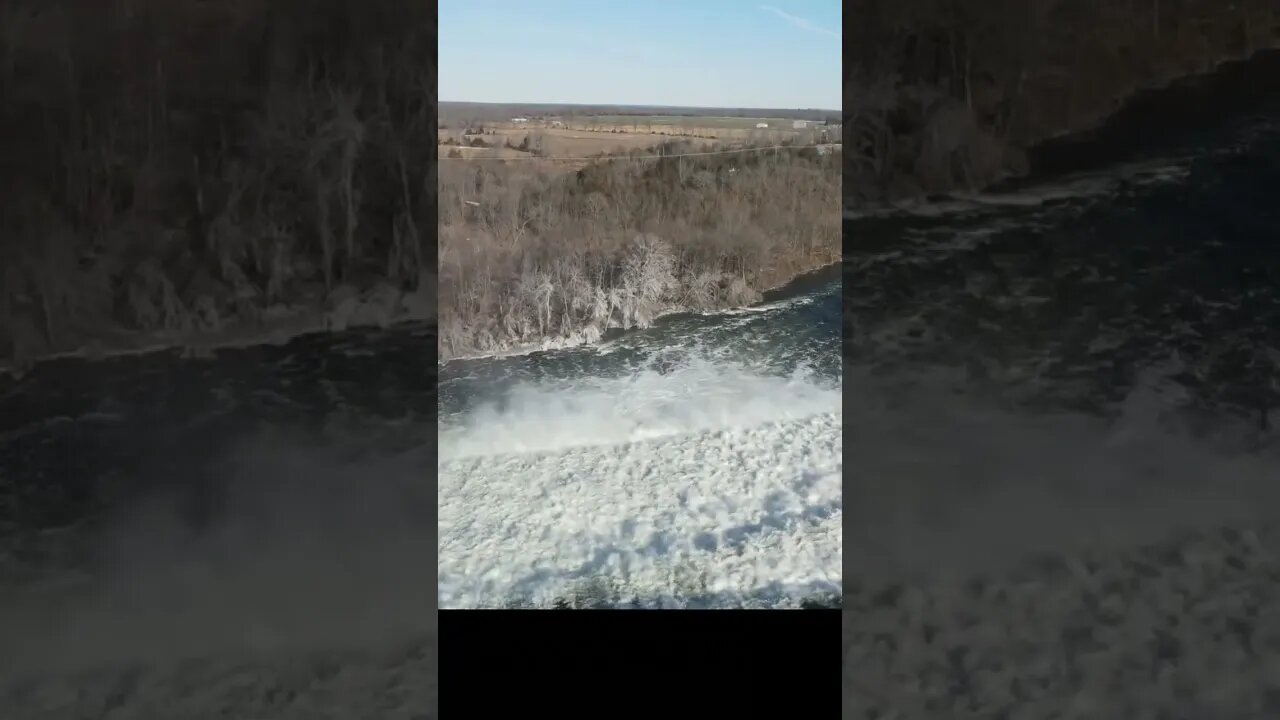 Healey Falls Drone Flight #shorts #short #shortsvideo