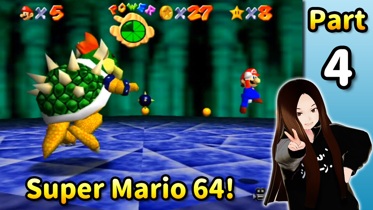 🇺🇸 🇯🇵 Vtuber Let's Play! - ⭐️ Super Mario 64 (Part 04)