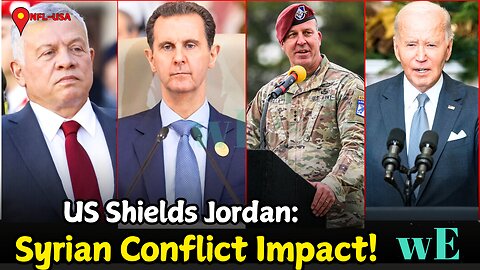 US Pledges to Protect Jordan Amid Syrian Conflict: CENTCOM & Biden's Commitment Explained -WorldEye