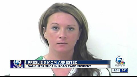 Mother of girl who was shot during road rage incident is arrested over unrelated gun incident