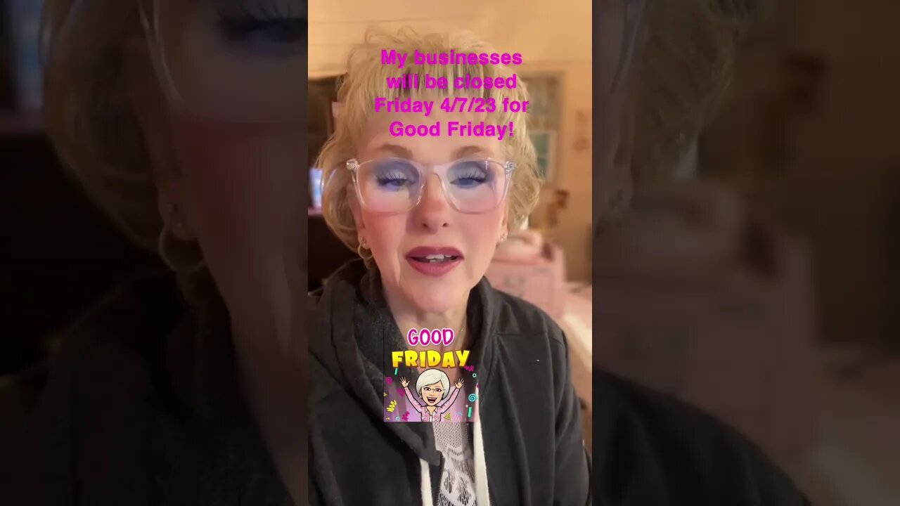 We will be closed for Good Friday 4/7/23!!!