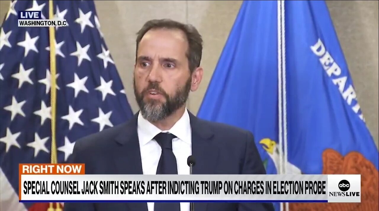 Jack Smith's Full Statement On Crap Trump Indictment