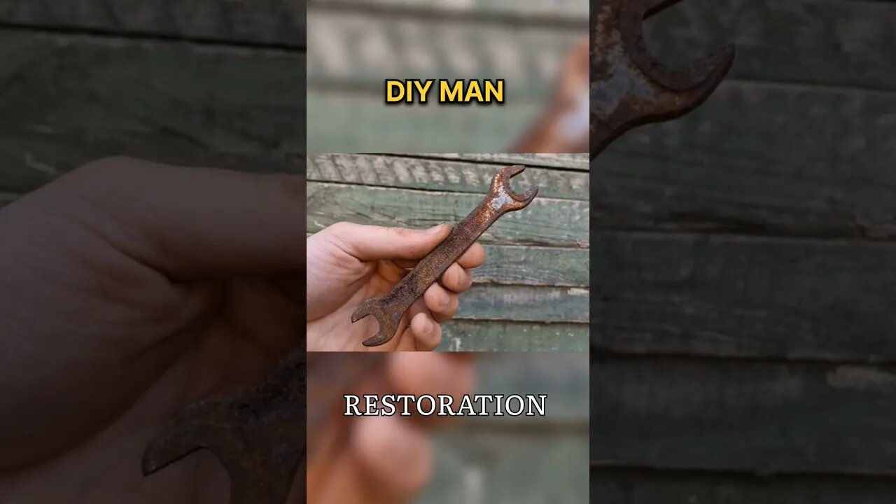 #9🛠️Restoration of an old rusty key #diy #diyprojects #rust #tools