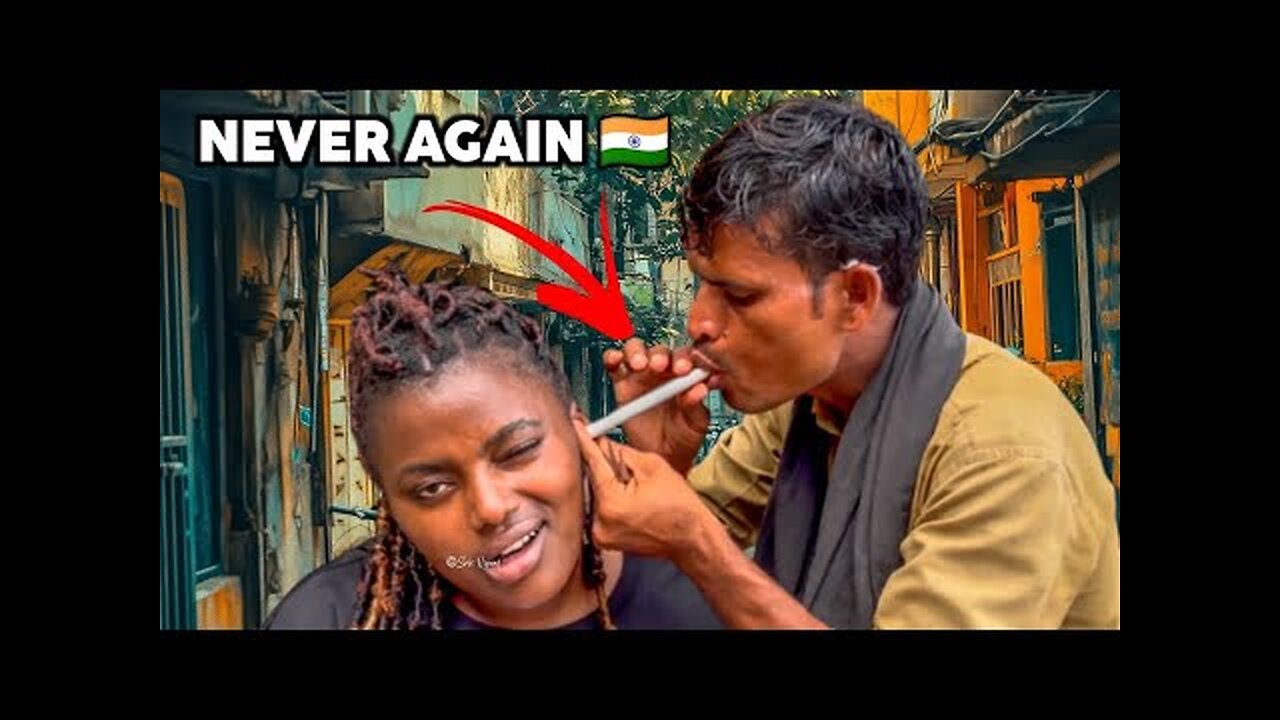 1$ Ear Cleaning In India 🇮🇳.The Best Feeling Ever