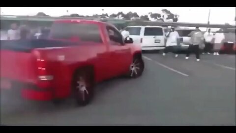 LEAVING A CAR SHOW FAIL!!! #cars #fail #crash #mustang #viral #car #ford #funny #foryou