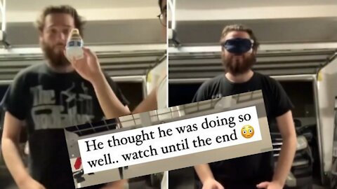 Funny BLIND fold prank LMAO 🤣🤣