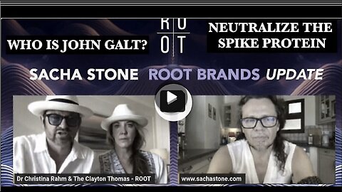 Sacha Stone W/ HUGE INTEL. THE SECRET TO NEUTRALIZE THE SPIKE PROTEIN. TY JGANON & SGANON