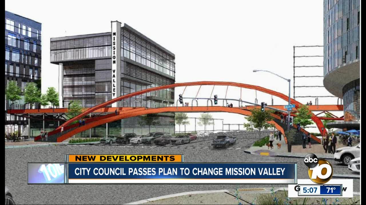 City passes plan to change Mission Valley