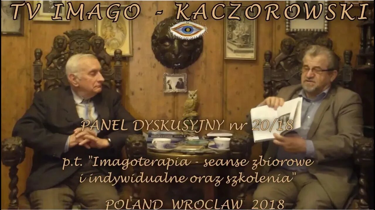 SEANSE INDYWIDUALNE I ZBIOROWE W ZAKRESIE PSYCHOTERAPII, PSYCHOANALIZY, HIPNOTERAPII/2018 ©TV IMAGO