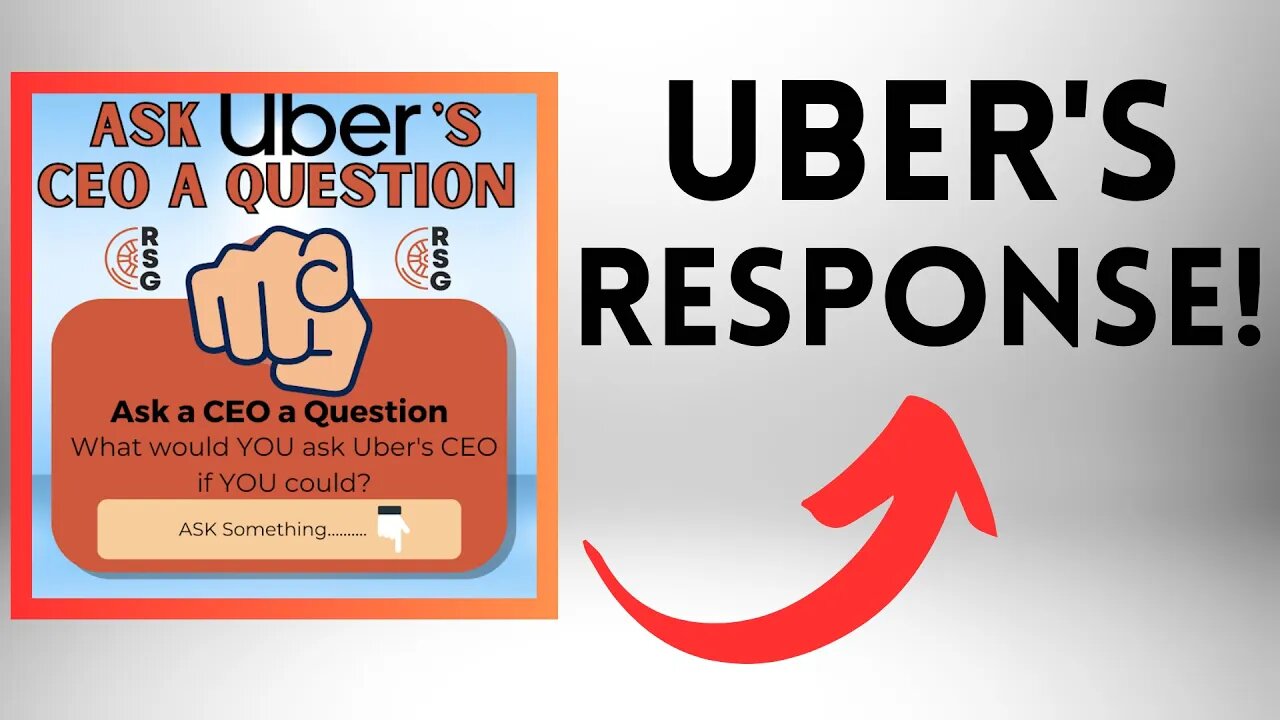 Uber RESPONDS To Your Questions!