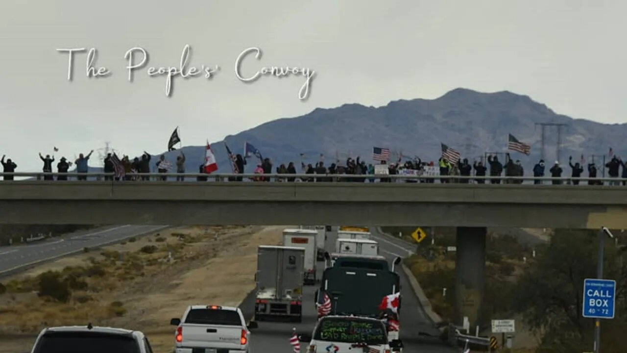 Accident at the entrance to the speedway, the peoples convoy