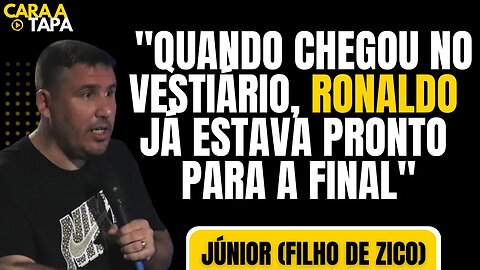 FILHOS CONTAM COMO ZICO REAGIU AO SABER QUE RONALDO JOGARIA A FINAL DE 98