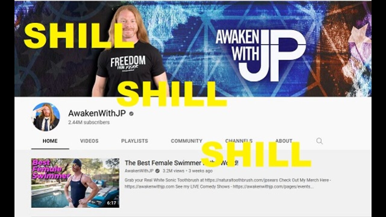 Major shill AwakenWithJP