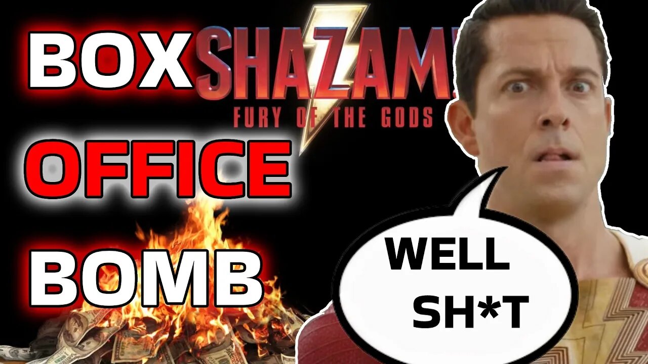 Shazam Furry Of The Gods is a box office BOMB