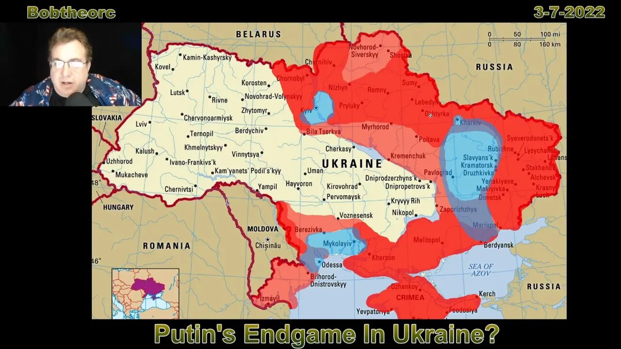 Putin's Endgame In Ukraine 3-7-2022