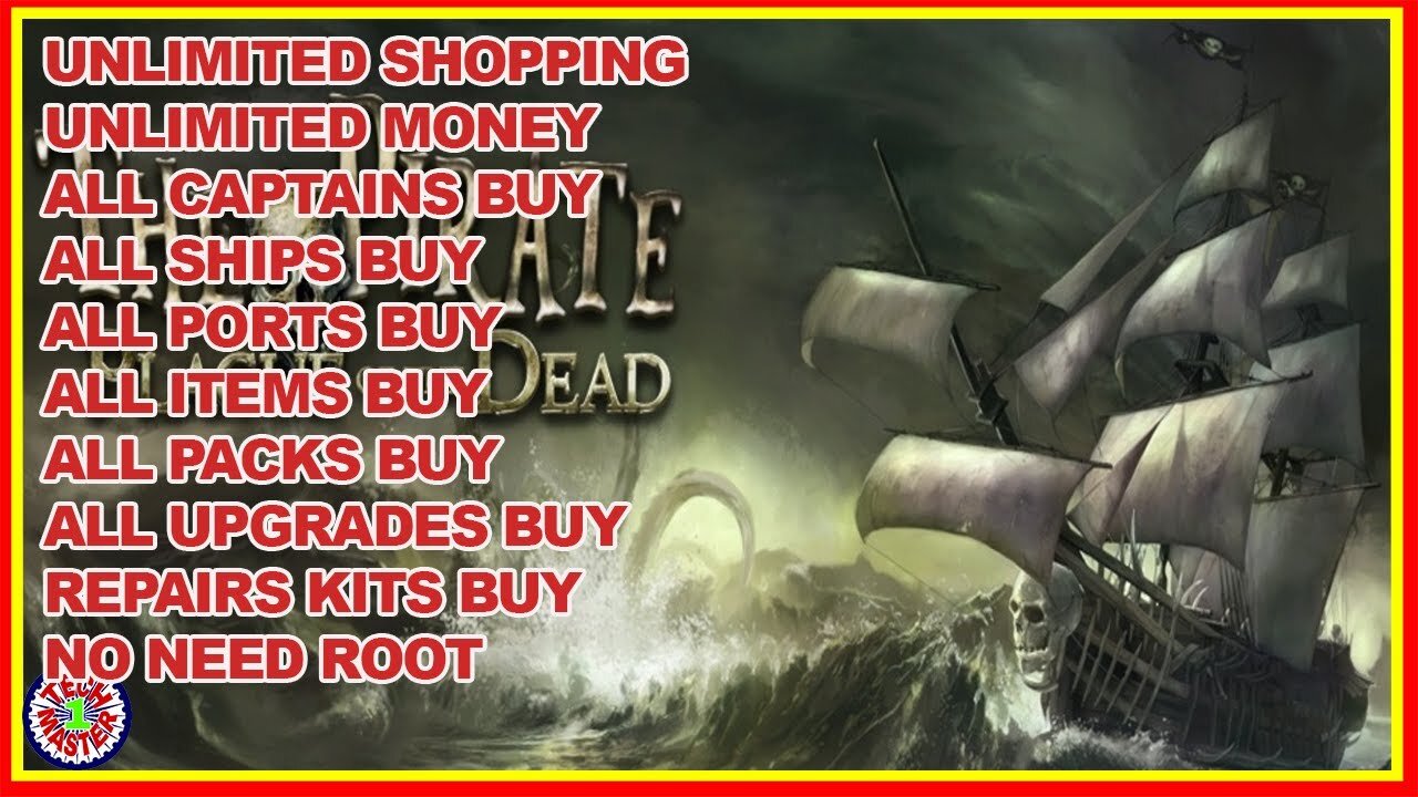 THE PIRATE PLAGUE OF THE DEAD MOD APK v3.0.2 (UNLIMITED SHOPPING/MONEY/SHIPS/CAPTAINS) TECH MASTER A