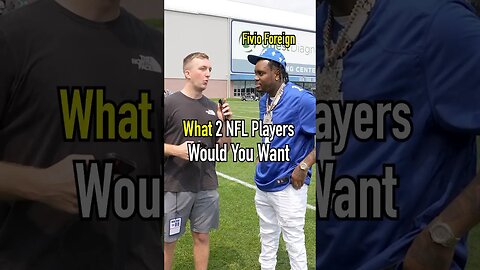 @fivioforeign feat WHO?? Fivio Shares His Dream NFL Features! #shorts #rapper #fivioforeign #nfl