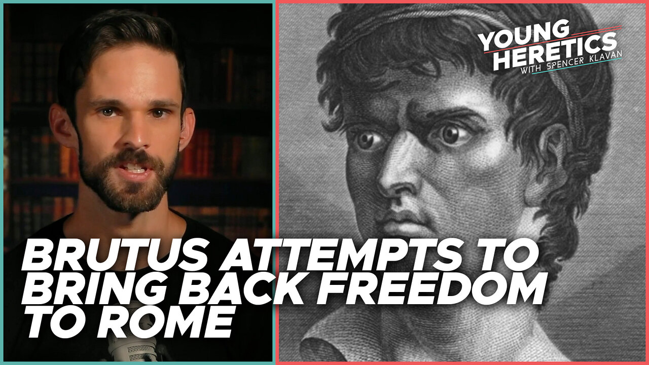 Brutus attempts to bring back freedom to Rome