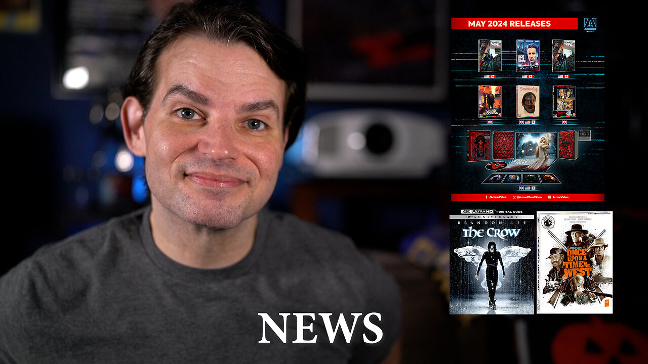 NEWS: The Crow 4K, Arrow May Titles, Plus Disney Getting Out Of Physical Media?