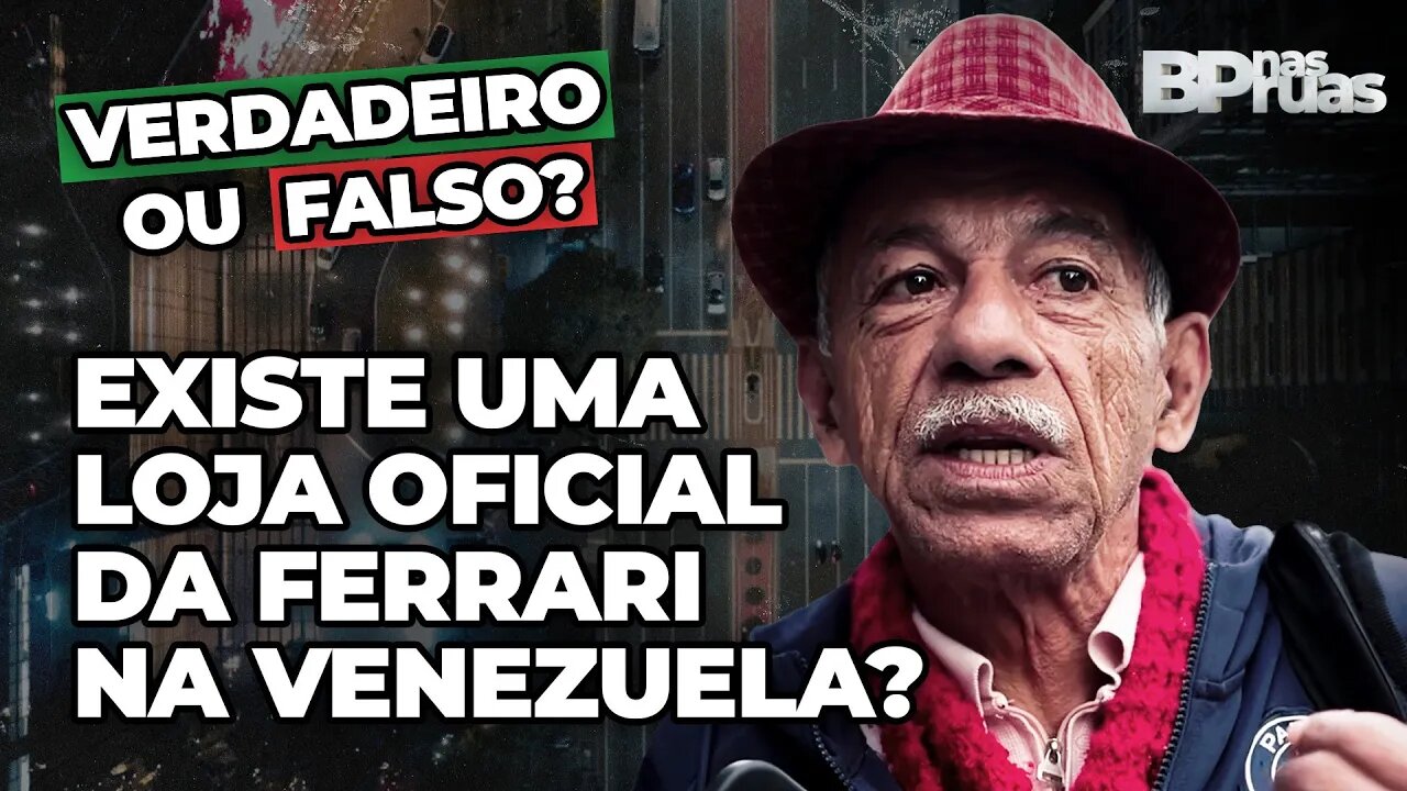 O que as pessoas sabem sobre a Venezuela? | BP nas Ruas