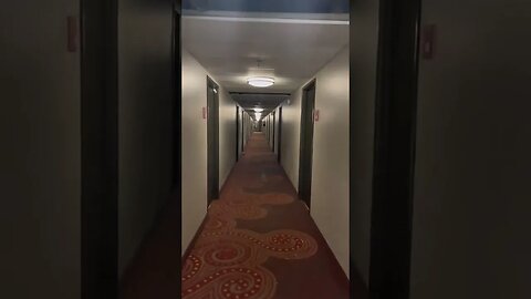 This abandoned hotel still has power