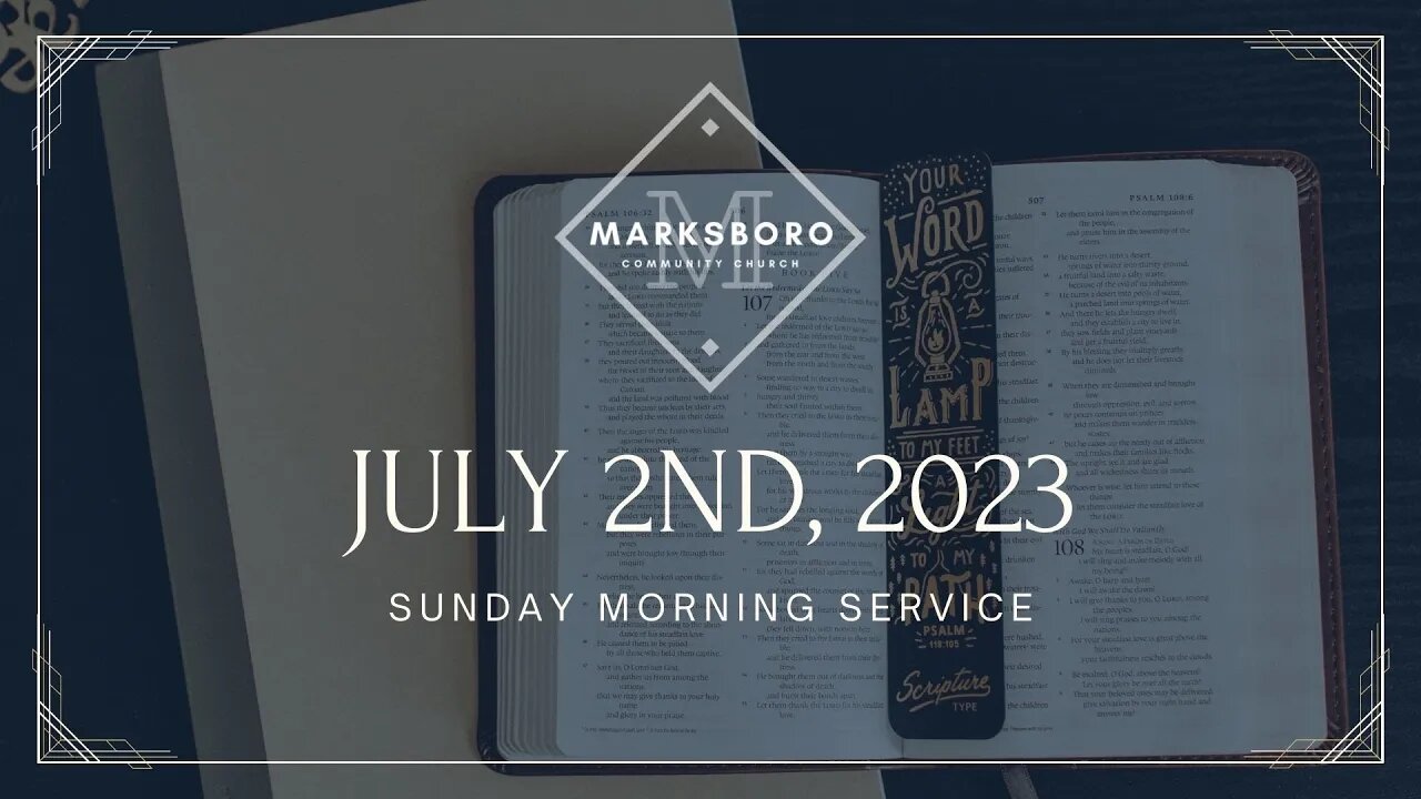 MCC July 2nd Sunday Service