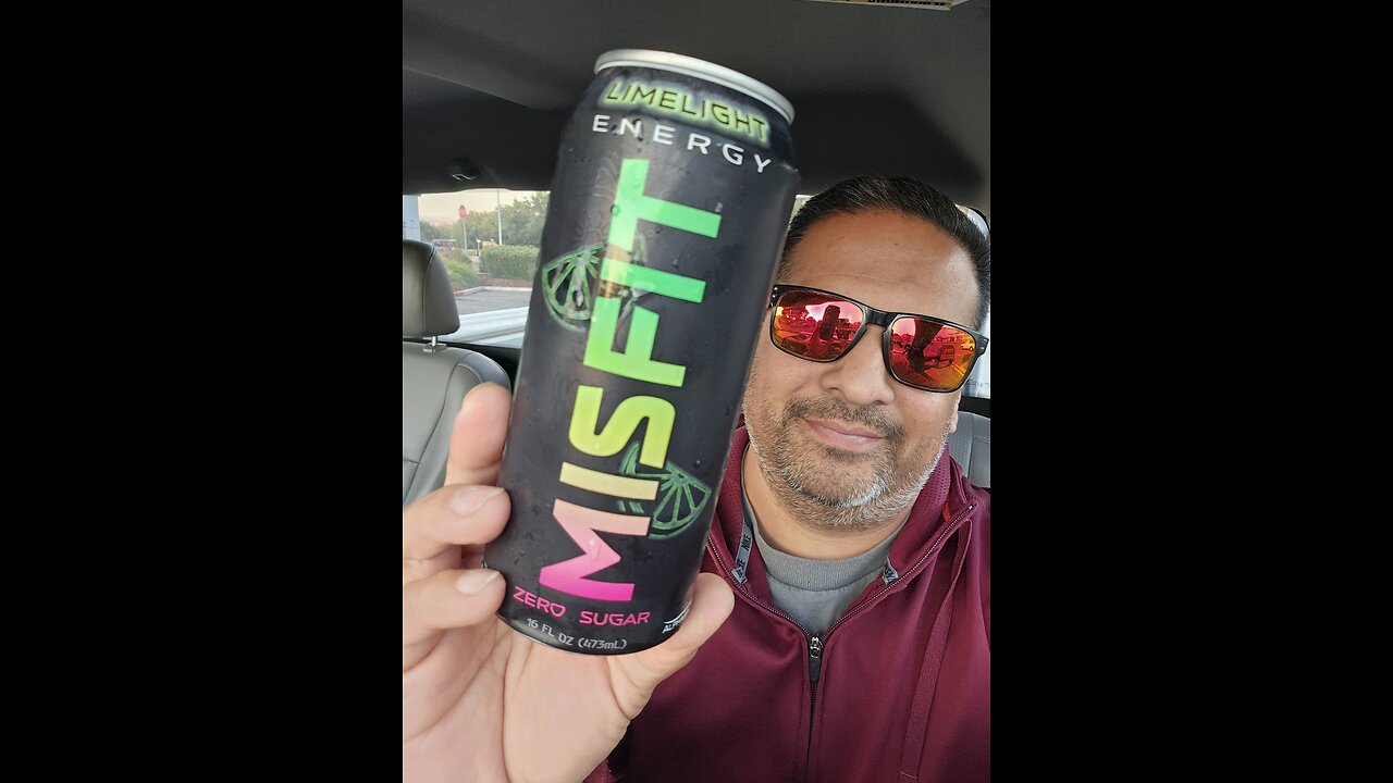 Misfit Energy Limelight Energy Drink Review