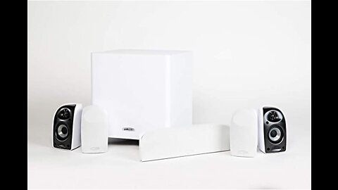 Canton Movie 95 home cinema system (100120 Watt) White (Set)