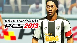 PES 2013 MASTER LIGA (XBOX 360/PS3/PC) #8 - Neymar vs. Ronaldinho! (PT-BR)