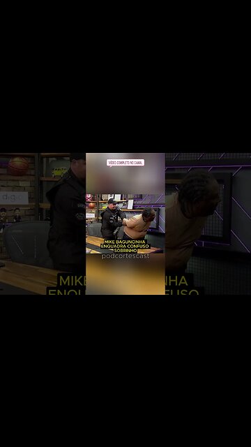 MIKE BAGUNCINHA ENQUADRA CONFUSO SOBRINHO #shorts #mikebaguncinha #confusosobrinho #bolaecarioca