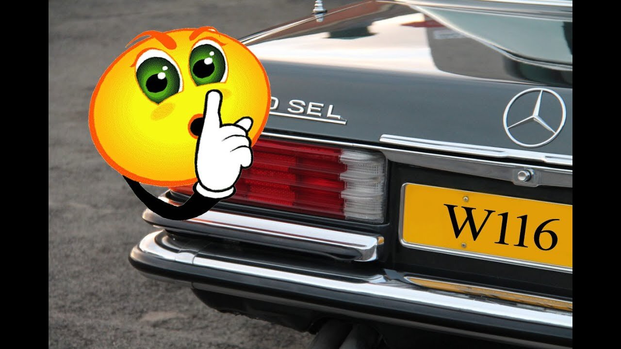 Mercedes Benz W116 - Noise in the trunk boot let´s try to get rid of it tutorial