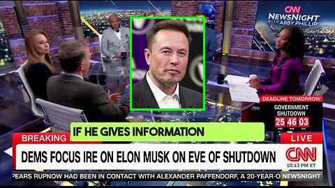 CNN Panelist Can’t Decide if Trump’s a Dictator or a Puppet For Elon Musk
