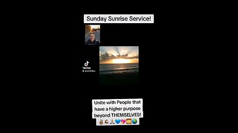 Sunday Sunrise Service