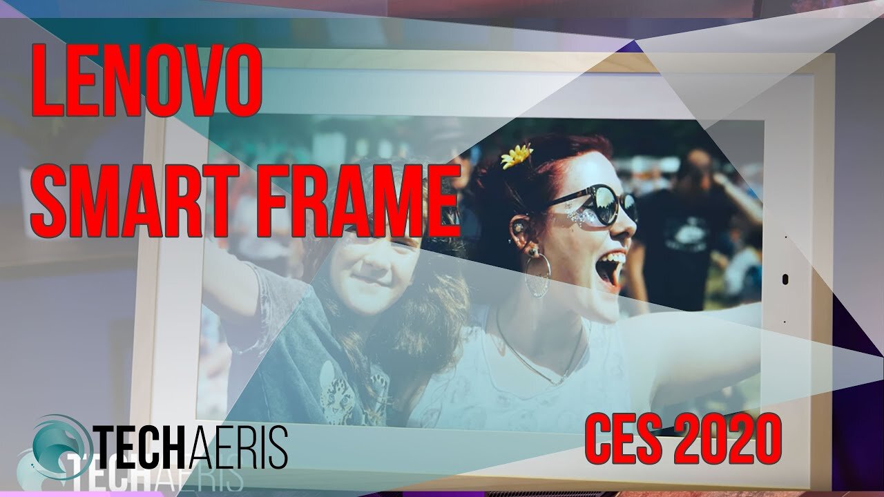 [CES 2020] Lenovo Smart Frame