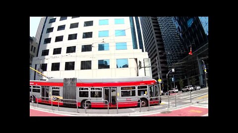 Downtown San Francisco Fremont and mission area- Random walk